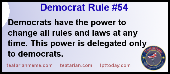 democrat rule 54