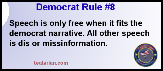 democrat rule num 8