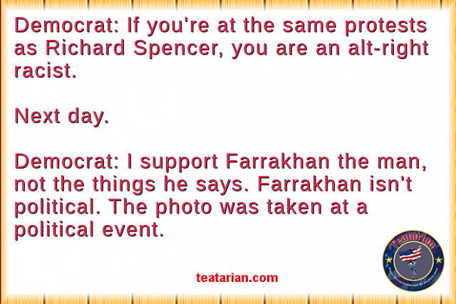 dem racist farrakhn