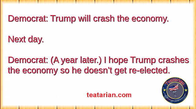 dem trump crash economy