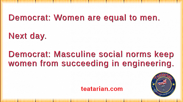 dem women equal to men social norms