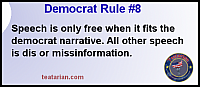 democrat rule num 8